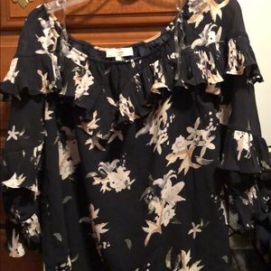 Floral Off-the-Shoulder Top